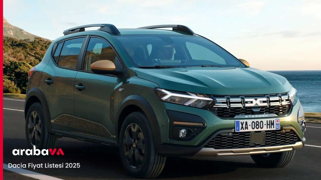 Dacia Fiyat Listesi 2025 Ocak
