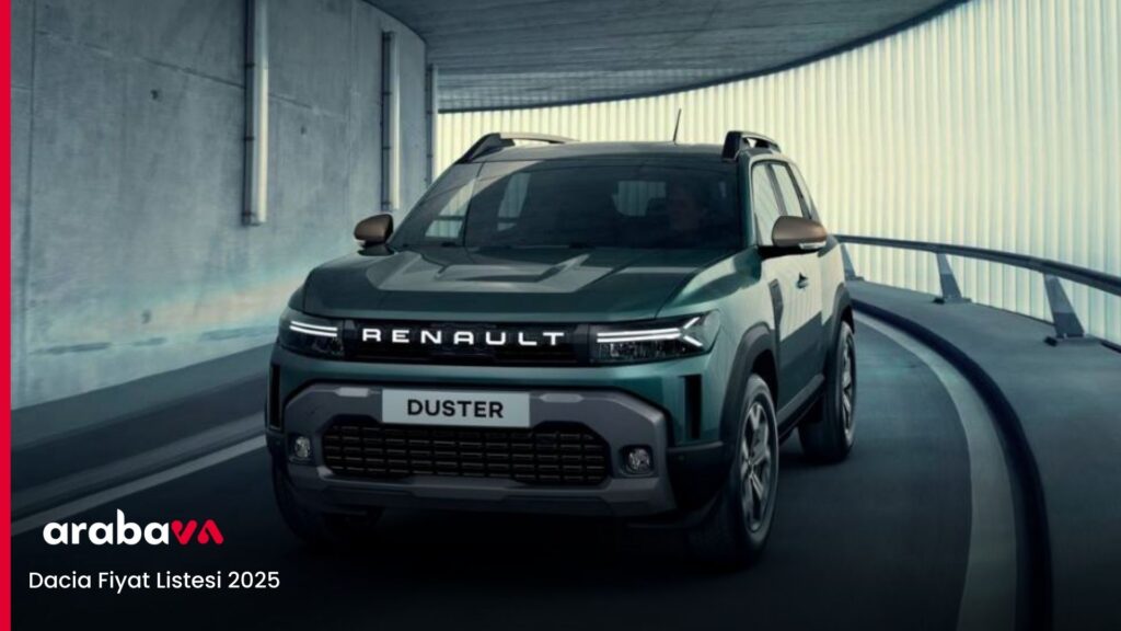 Dacia Fiyat Listesi 2025 Ocak